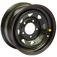 Купить диски Off Road Wheels УАЗ 8x16 5*139.7 ET15 DIA110.1 Matt black Штампованный в Севастополе 
