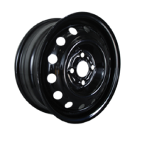 Купить диски Trebl 64E45H 6x15 4*114.3 ET45 DIA67.1 Black Штампованный в Севастополе 