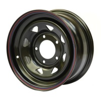 Off Road Wheels Jeep 8x18 5*127 ET30 DIA75.1 Black Штампованный