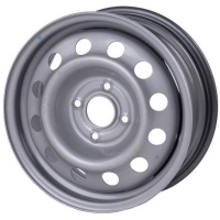 ТЗСК Lada Largus 6x15 4*100 ET50 DIA60.1 Silver Штампованный