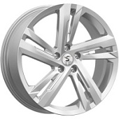 Купить диски K&K КР002 7x19 5*112 ET43 DIA57.1 Elite silver Литой в Севастополе 