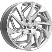 Купить диски K&K КС883 7x18 5*112 ET43 DIA57.1 Дарк платинум Литой в Севастополе 