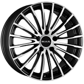 Купить диски Mak Starlight 9x18/5x112 ET25 DIA66.6 Ice Black в Севастополе 