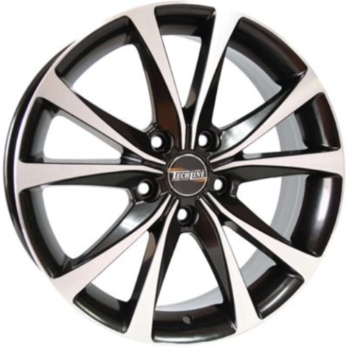 Купить диски Tech Line 734 6.5x17 5*114.3 ET50 DIA67.1 BFP Литой в Севастополе 