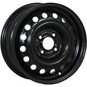 Купить диски Trebl X40037 5.5x14 4*100 ET45 DIA60.1 Black Штампованный в Севастополе 