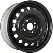 Купить диски Trebl 53A49A P 5.5x14 4*100 ET49 DIA56.6 Black Штампованный в Севастополе 