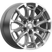 Купить диски Скад Авилис 8x18 6*114.3 ET46 DIA67.1 Графит Литой в Севастополе 